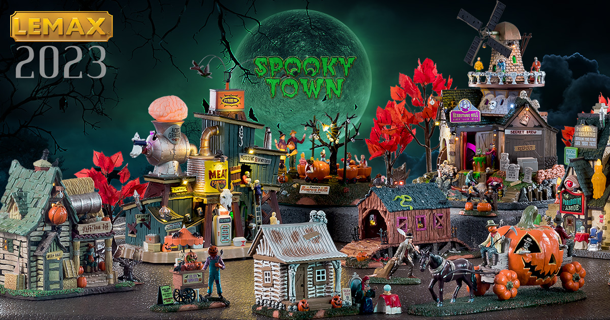 Lemax Spooky Town Halloween Village Collection