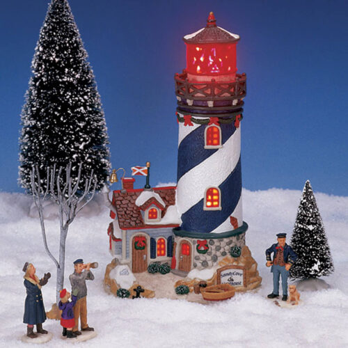 7Pc Sandy Cove Lighthouse Set