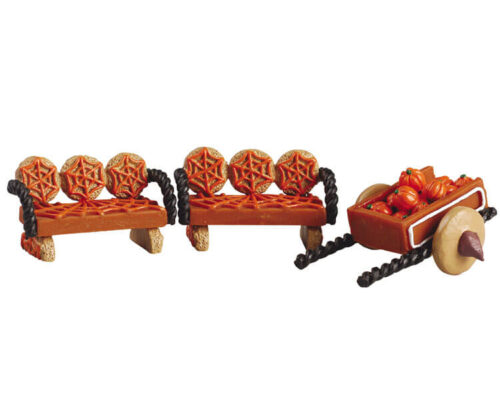 Pumpkin Wagon & Benches