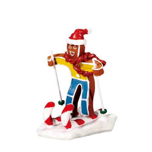 Candy Cane Skier