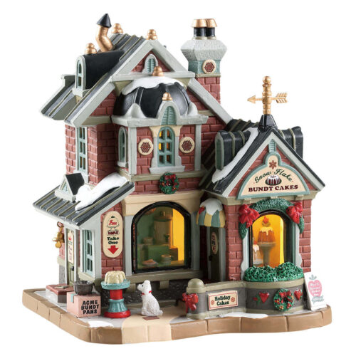 Snowflake Bundt Cakes