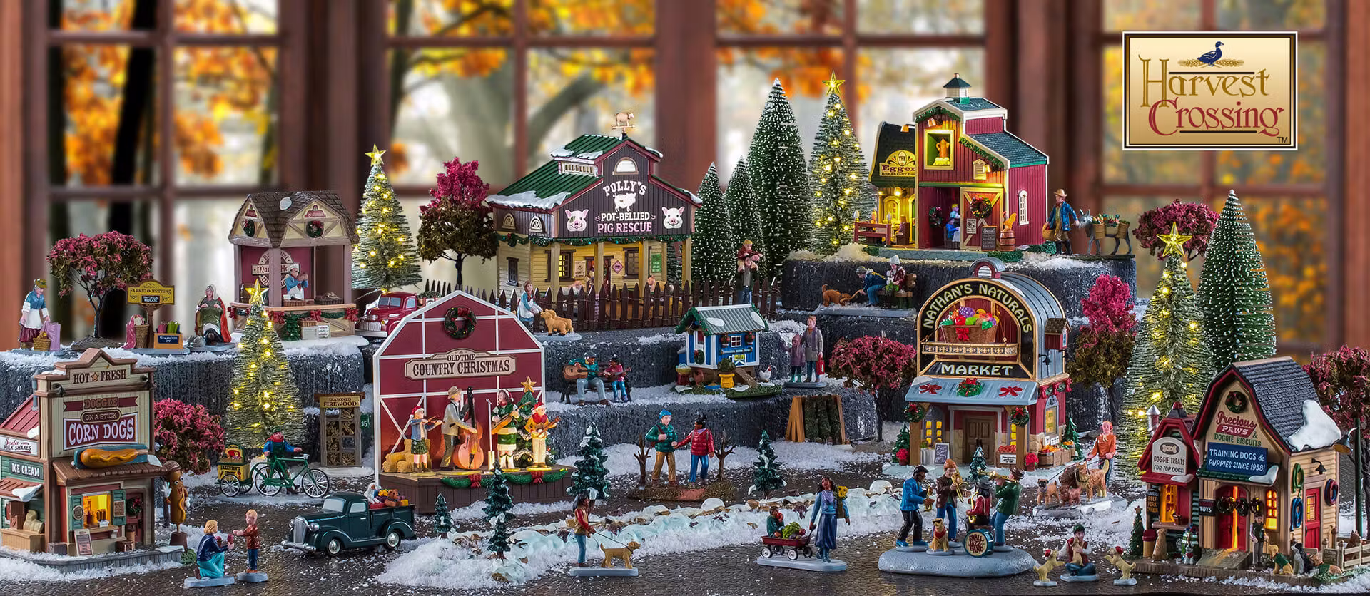 harvest2025h1 Lemax Collection Harvest Crossing